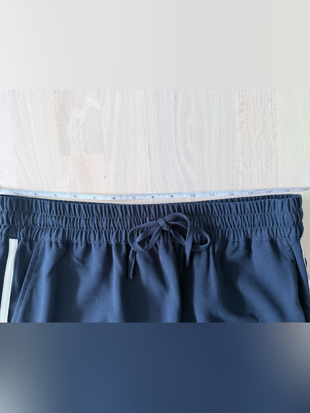 NWT Evereve Z Supply Saunder Midi Track Skirt Blue Eclipse Size Medium - Picture 10 of 11
